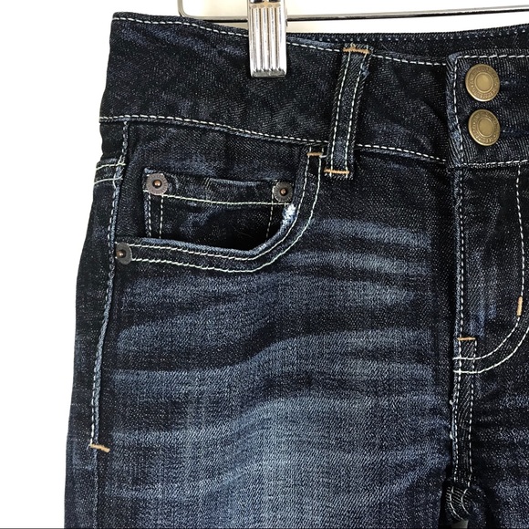 American Eagle Artist Bootcut Jeans Size 0 Long - Picture 3 of 7
